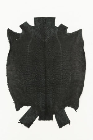 リザード革　フロントカット　ヌバックブラック　29