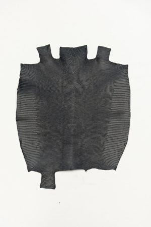 リザード革　フロントカット　マットネイビー　26