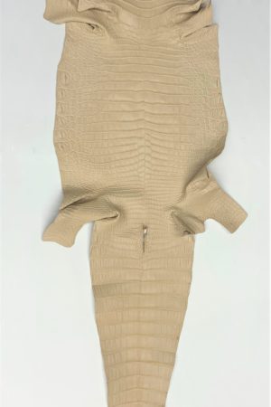 ナイルクロコダイル　　　マット　ナチュラルタンニンヌメ　34